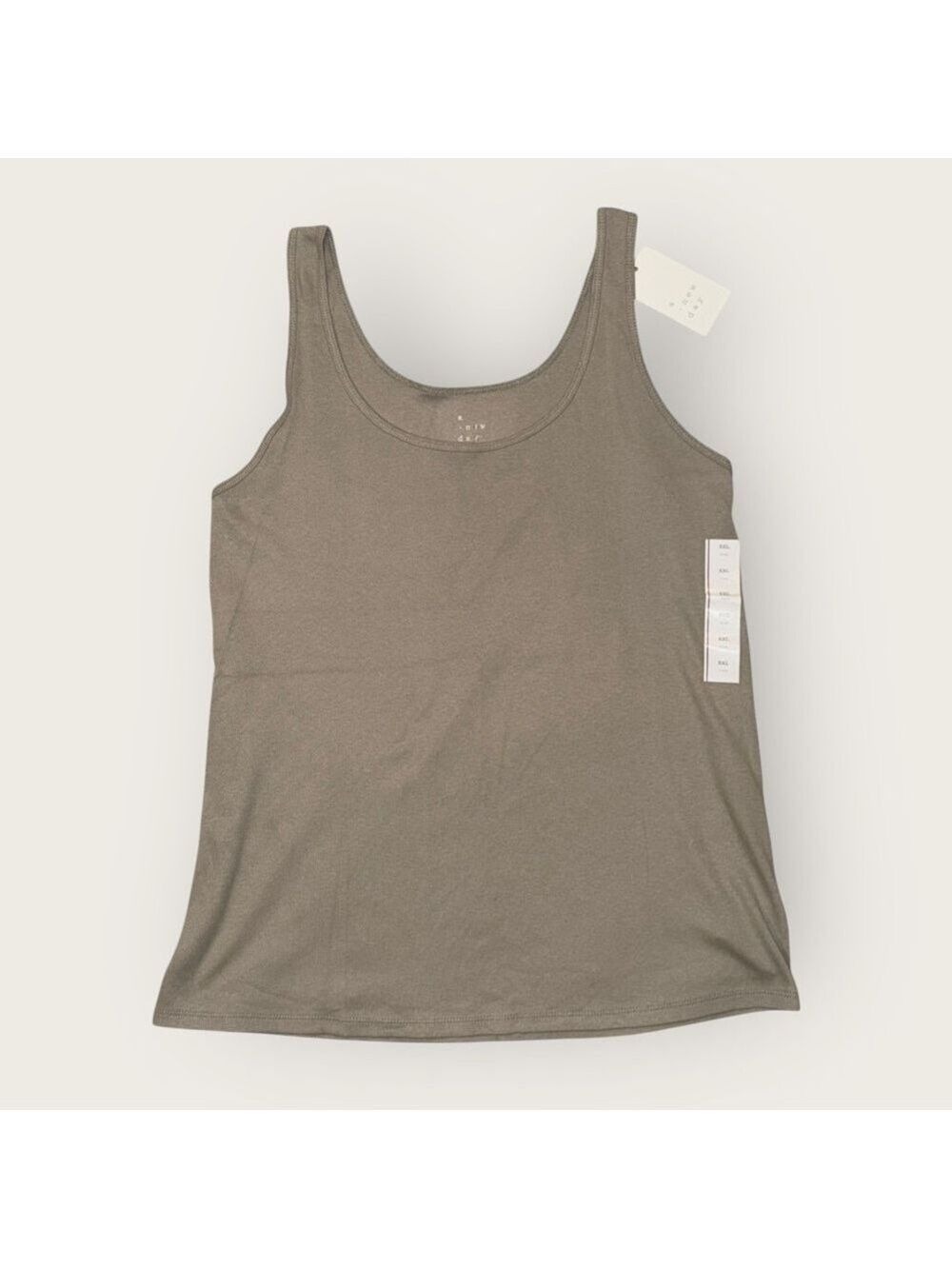 A New Day Ribbed Tank Top Slim Fit XXL